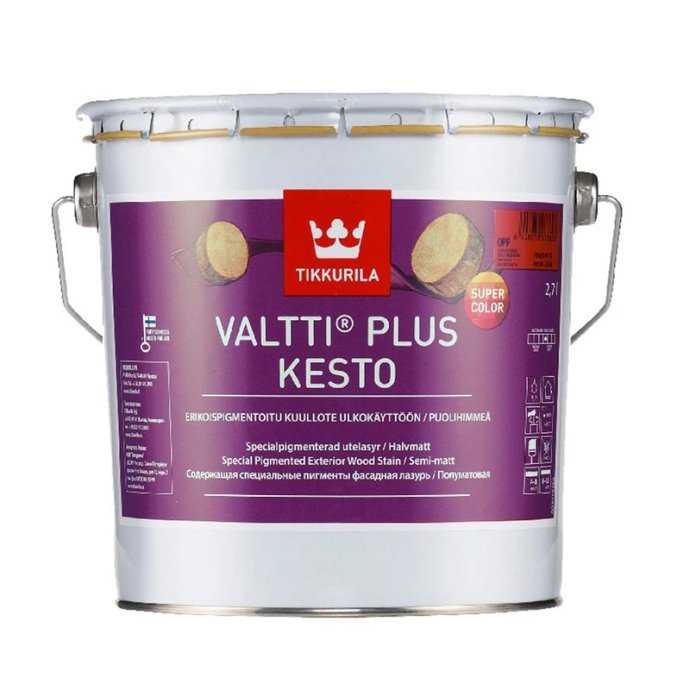 رنگ نیمه شفاف تیکوریلا مدل 5158 Valtti Plus Kesto Super Color
