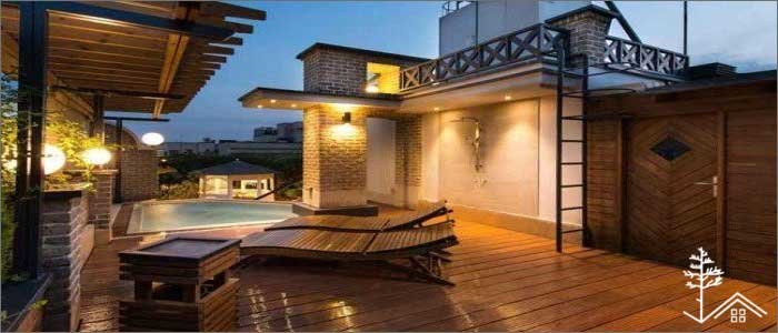 راهنمای جامع فضاسازی پشت بام منزل + ارائه ایده های خلاقانه و لوکس