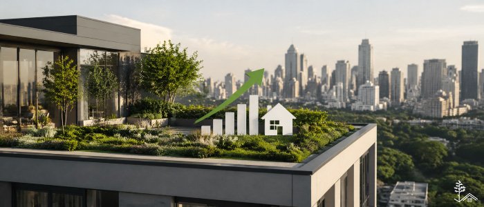 تاثیر روف گاردن بر ارزش ملک؛ بررسی ۵ دلیل اقتصادی