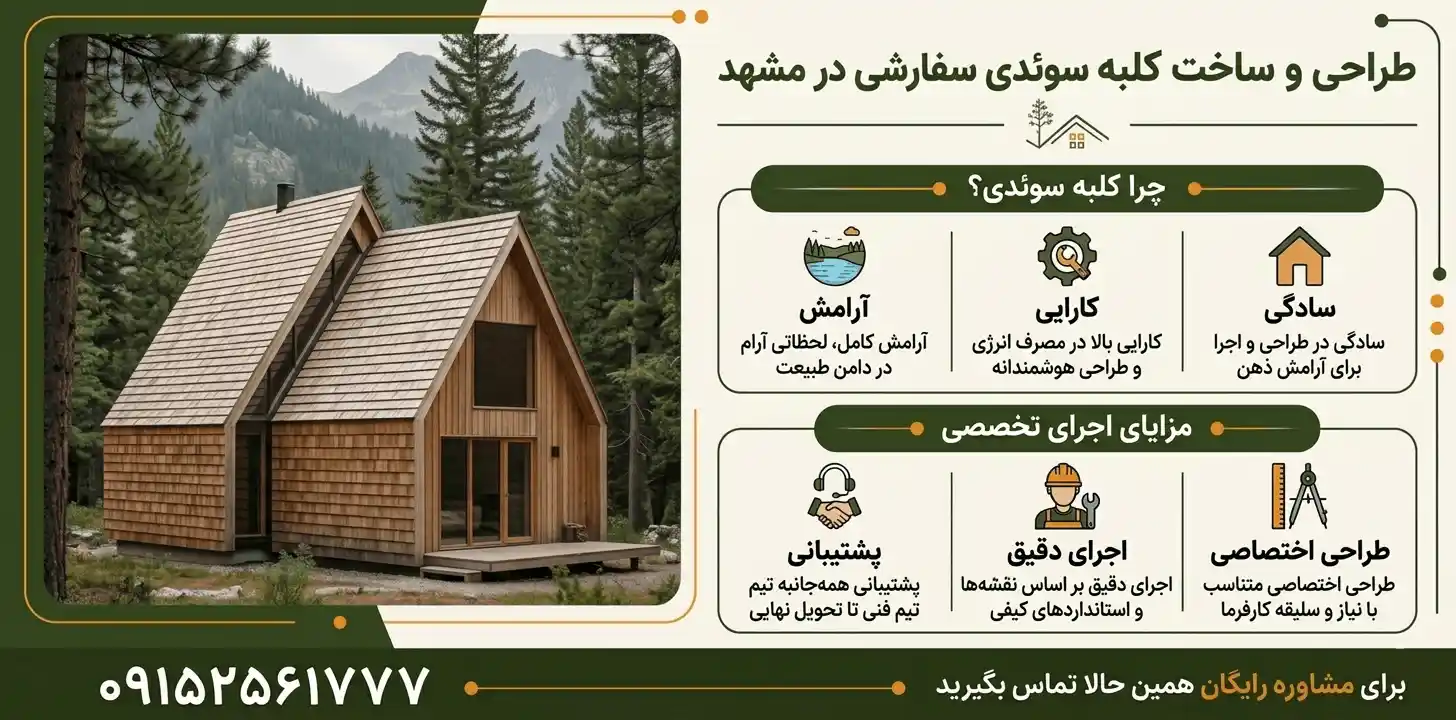 ساخت کلبه سوئدی در مشهد ساخت کلبه سوئدی در مشهد